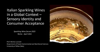 [SWF25] Vins effervescents italiens : identité sensorielle et perception du consommateur