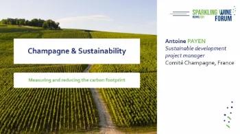 [SWF25] Champagne et durabilité : mesurer et réduire l'empreinte carbone