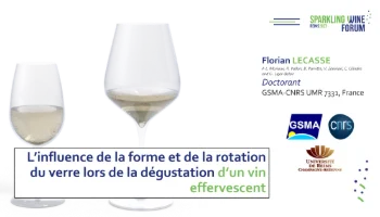 [SWF23] The influence of glass shape and aeration on the tasting of sparkling wines