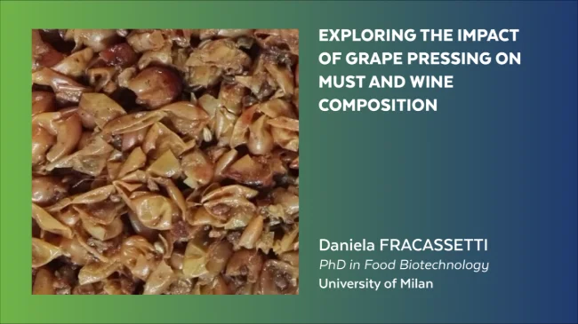Exploring the impact of grape pressing on must and wine composition